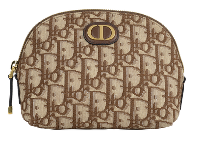 Dior Oblique Cosmetic Pouch, front view